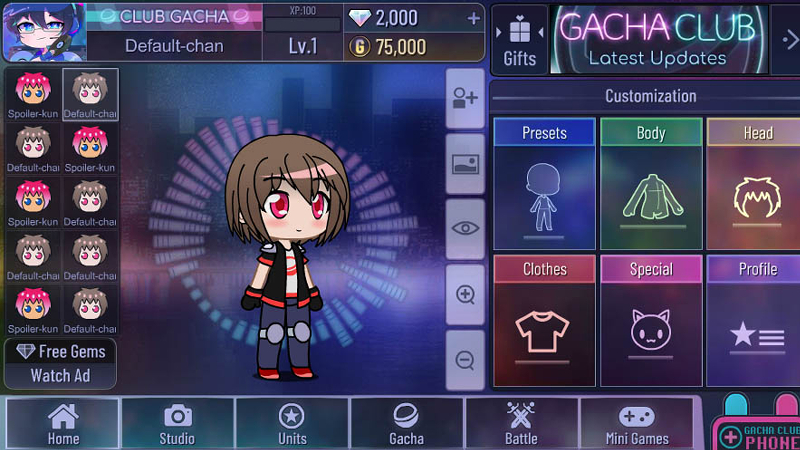 Gacha Club screenshot 1